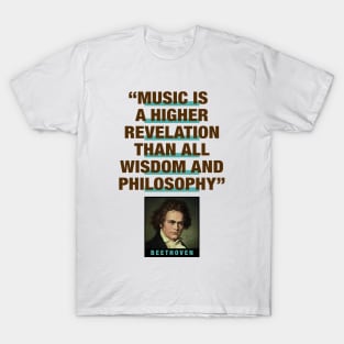 Beethoven Quotes T-Shirt